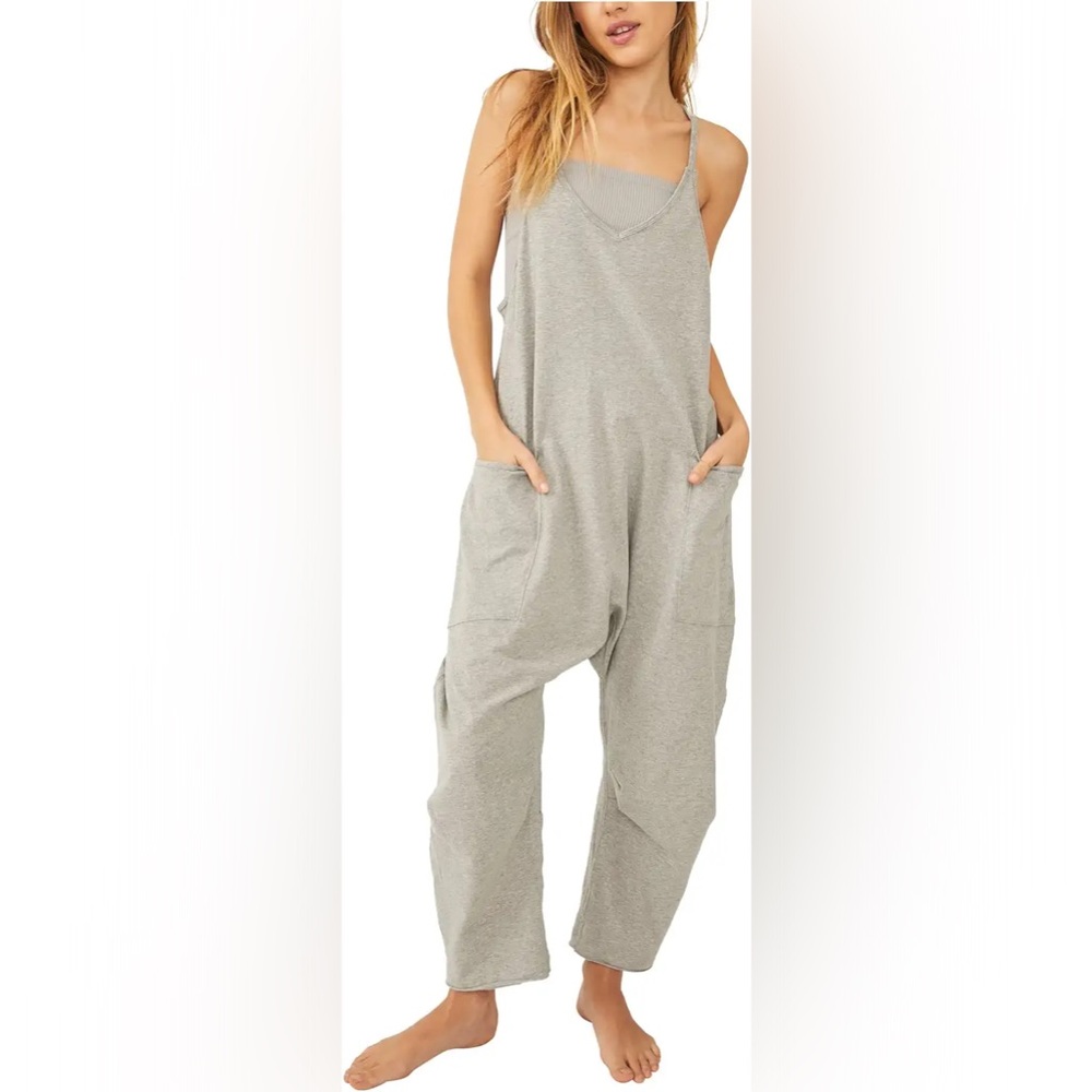 Free People • Hot Shot Onesie • Color: Heather Grey • Size: S